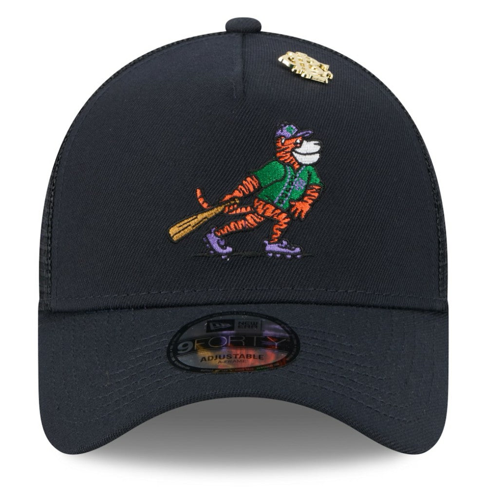 Detroit Tigers New Era 2025 Big League Chew A-Frame 9FORTY Adjustable Trucker Hat - MLB Hats