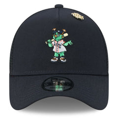 Houston Astros New Era 2025 Big League Chew A-Frame 9FORTY Adjustable Trucker Hat - MLB Hats