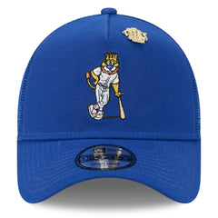 Kansas City Royals New Era 2025 Big League Chew A-Frame 9FORTY Adjustable Trucker Hat - MLB Hats