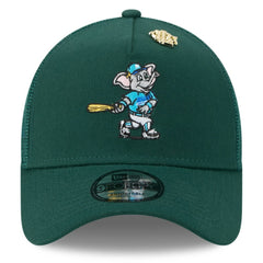 Athletics New Era 2025 Big League Chew A-Frame 9FORTY Adjustable Trucker Hat - MLB Hats