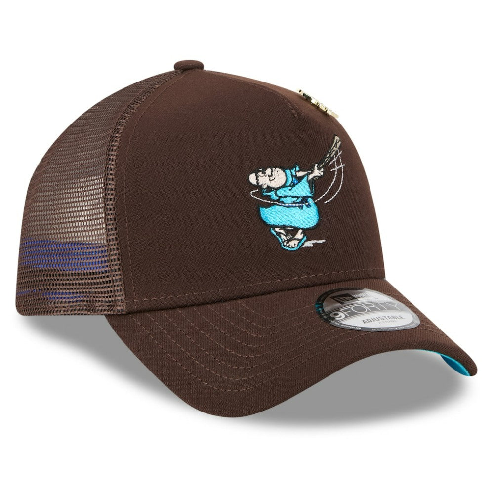 San Diego Padres New Era 2025 Big League Chew A-Frame 9FORTY Adjustable Trucker Hat - MLB Hats