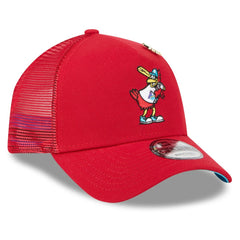 St. Louis Cardinals New Era 2025 Big League Chew A-Frame 9FORTY Adjustable Trucker Hat - MLB Hats