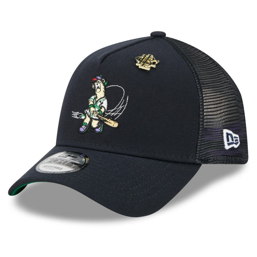 Atlanta Braves New Era 2025 Big League Chew A-Frame 9FORTY Adjustable Trucker Hat - MLB Hats