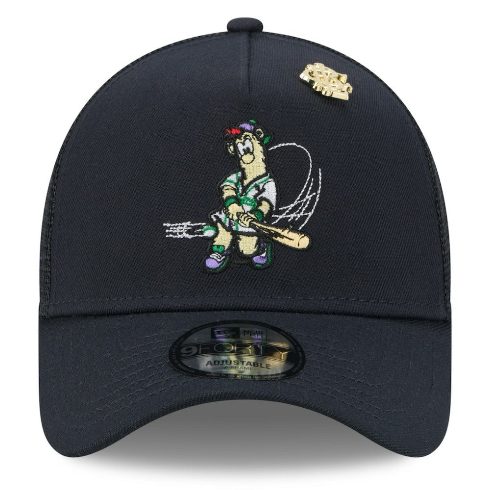 Atlanta Braves New Era 2025 Big League Chew A-Frame 9FORTY Adjustable Trucker Hat - MLB Hats
