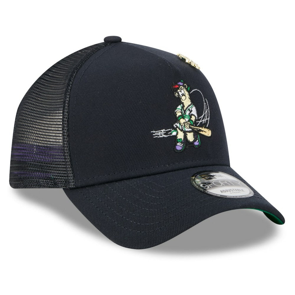 Atlanta Braves New Era 2025 Big League Chew A-Frame 9FORTY Adjustable Trucker Hat - MLB Hats