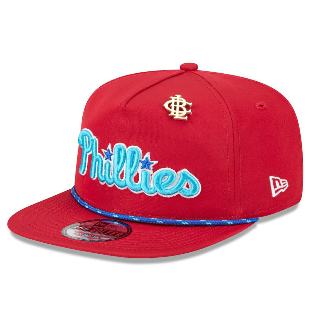 Philadelphia Phillies New Era 2025 Big League Chew Golfer Snapback Hat - MLB Hats