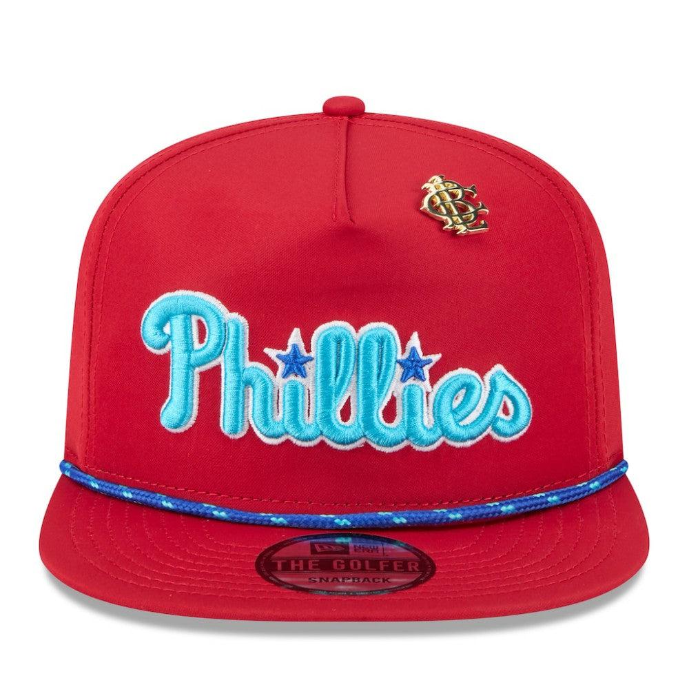 Philadelphia Phillies New Era 2025 Big League Chew Golfer Snapback Hat - MLB Hats