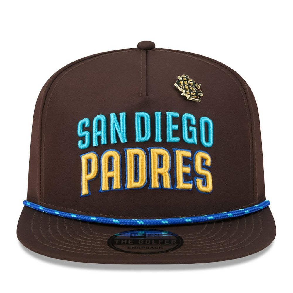 San Diego Padres New Era 2025 Big League Chew Golfer Snapback Hat - MLB Hats