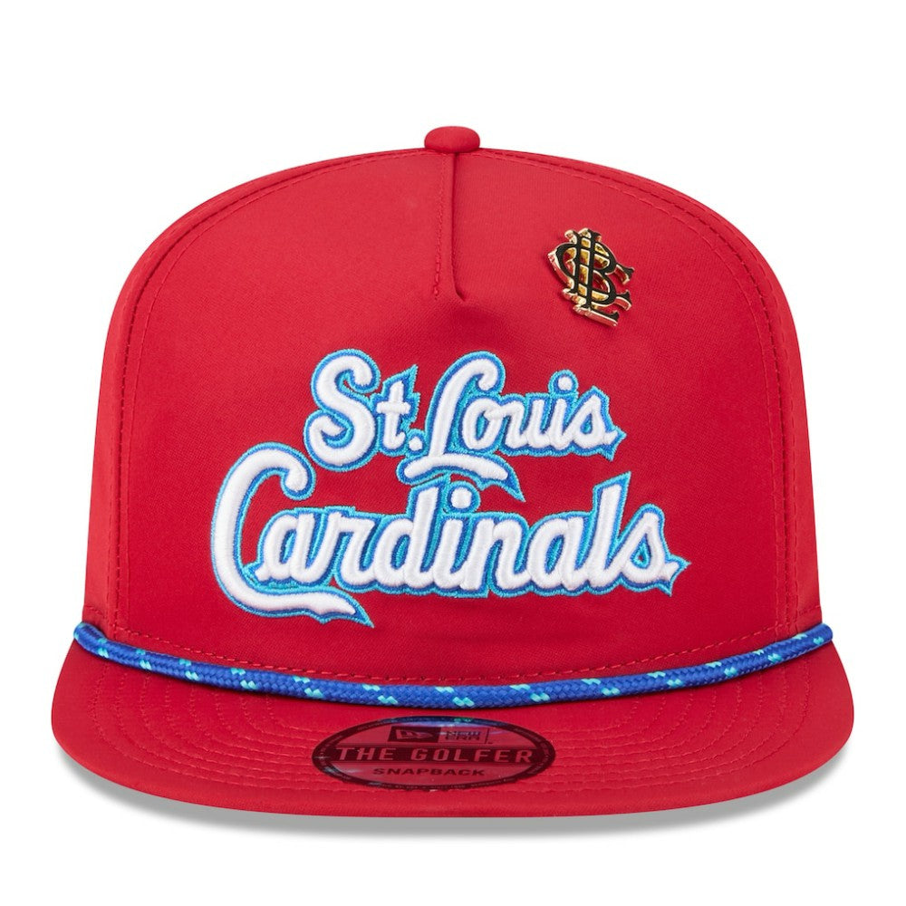 St. Louis Cardinals New Era 2025 Big League Chew Golfer Snapback Hat - MLB Hats