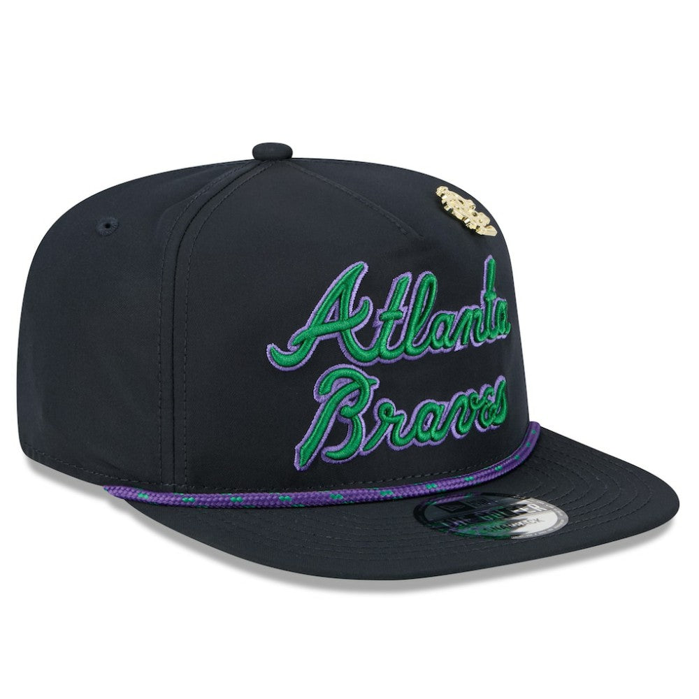 Atlanta Braves New Era 2025 Big League Chew Golfer Snapback Hat - MLB Hats