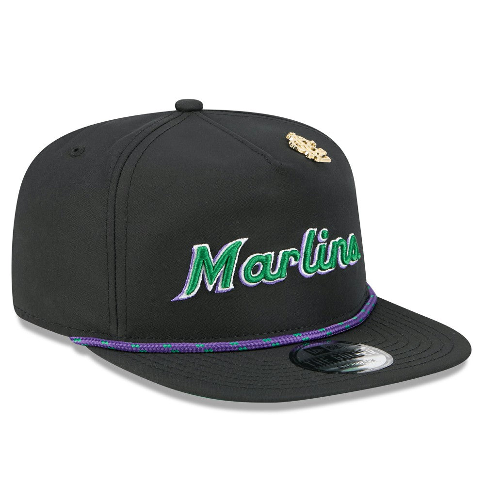 Miami Marlins New Era 2025 Big League Chew Golfer Snapback Hat - MLB Hats