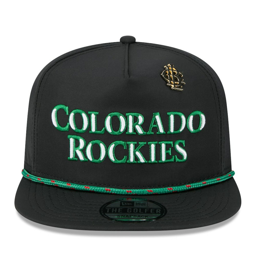 Colorado Rockies New Era 2025 Big League Chew Golfer Snapback Hat - MLB Hats