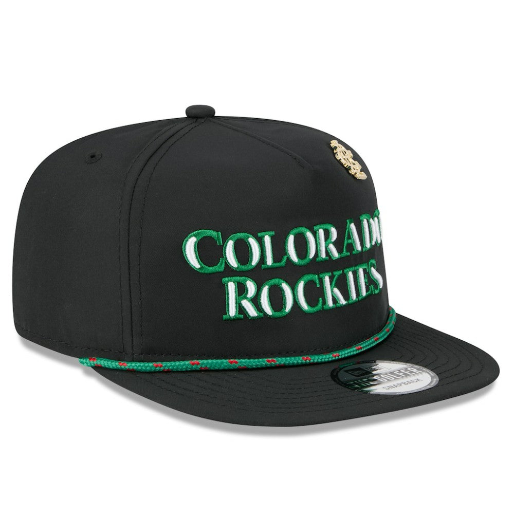 Colorado Rockies New Era 2025 Big League Chew Golfer Snapback Hat - MLB Hats