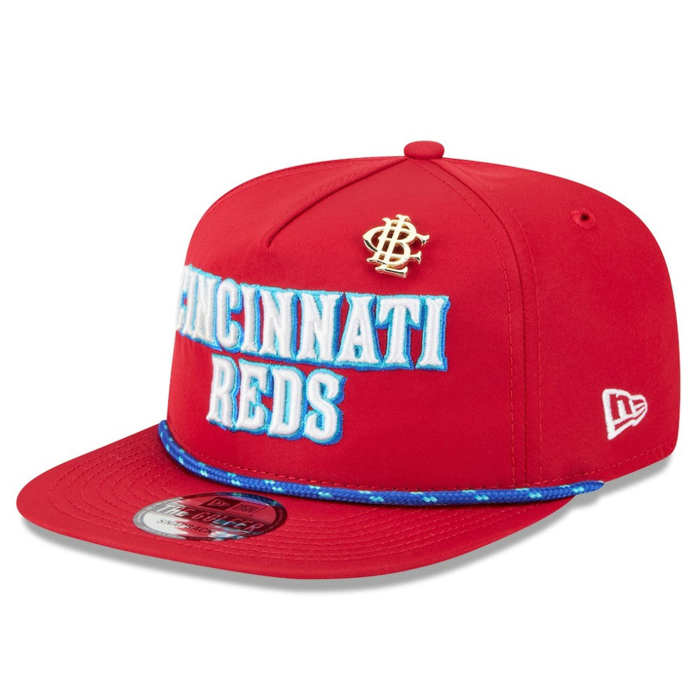 Cincinnati Reds New Era 2025 Big League Chew Golfer Snapback Hat - MLB Hats