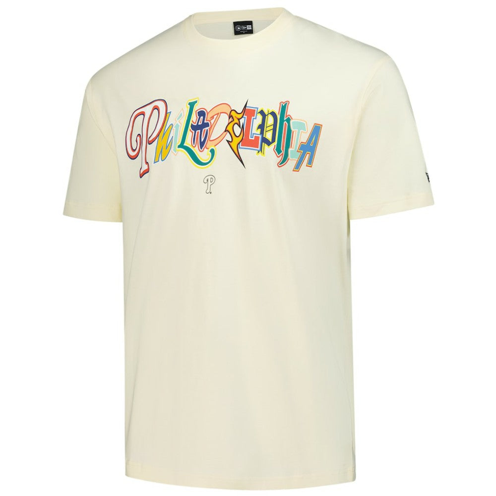 Philadelphia Phillies New Era Ransom Note Oversized T-Shirt - MLB T-shirts