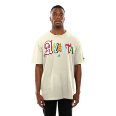 Atlanta Braves New Era Ransom Note Oversized T-Shirt - MLB T-shirts