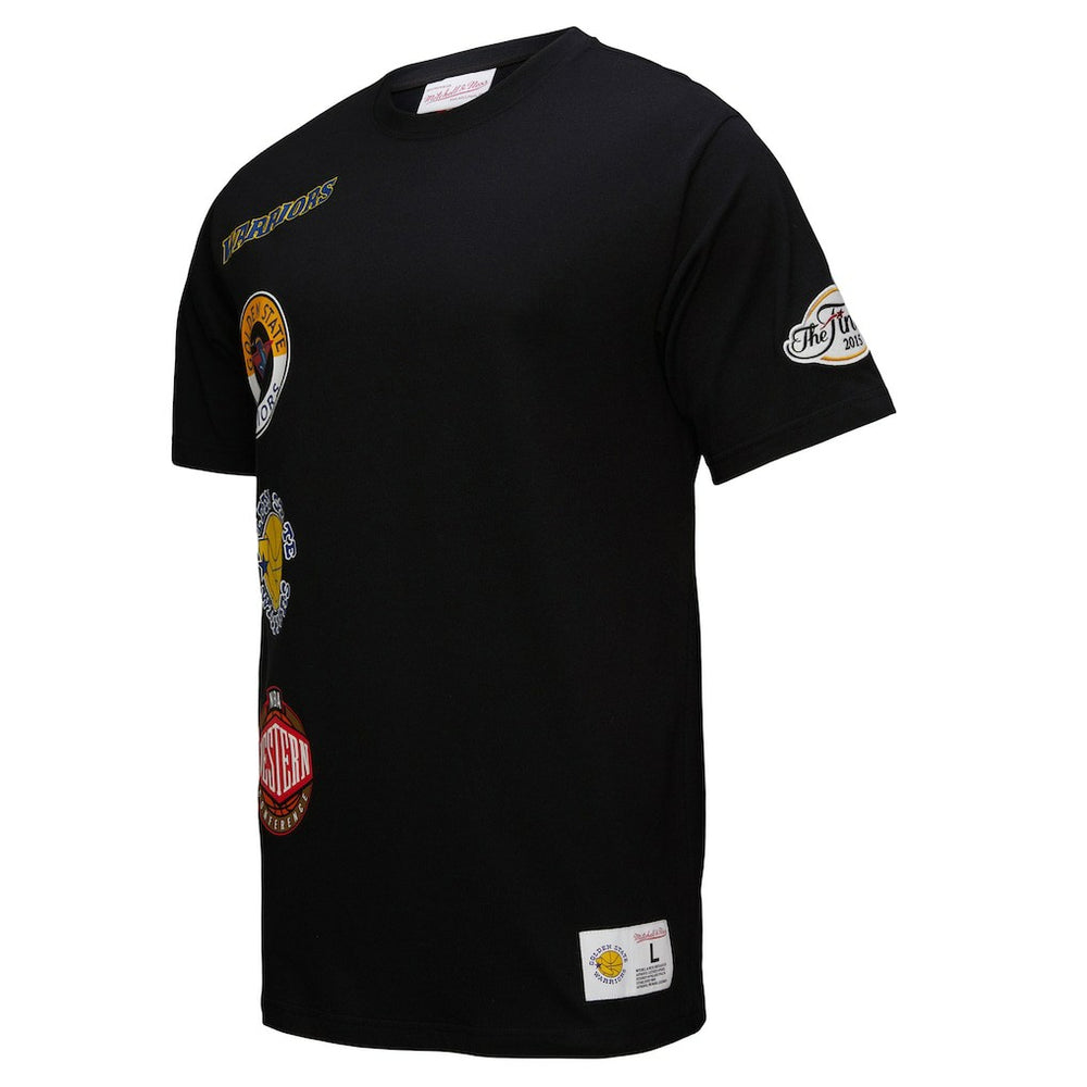 Black Golden State Warriors Black Out Collection Vintage Premium T-Shirt sale | NBA