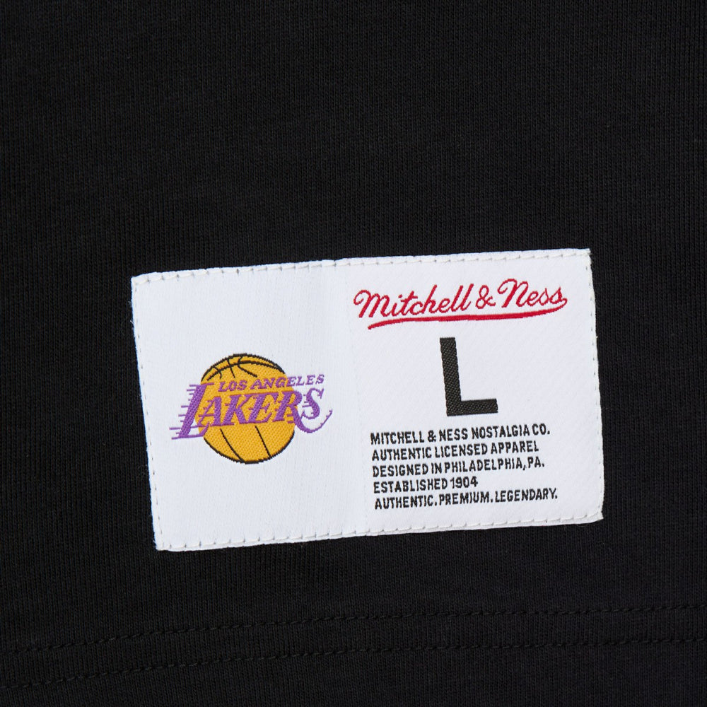 Black Los Angeles Lakers Black Out Collection Vintage Premium T-Shirt | NBA