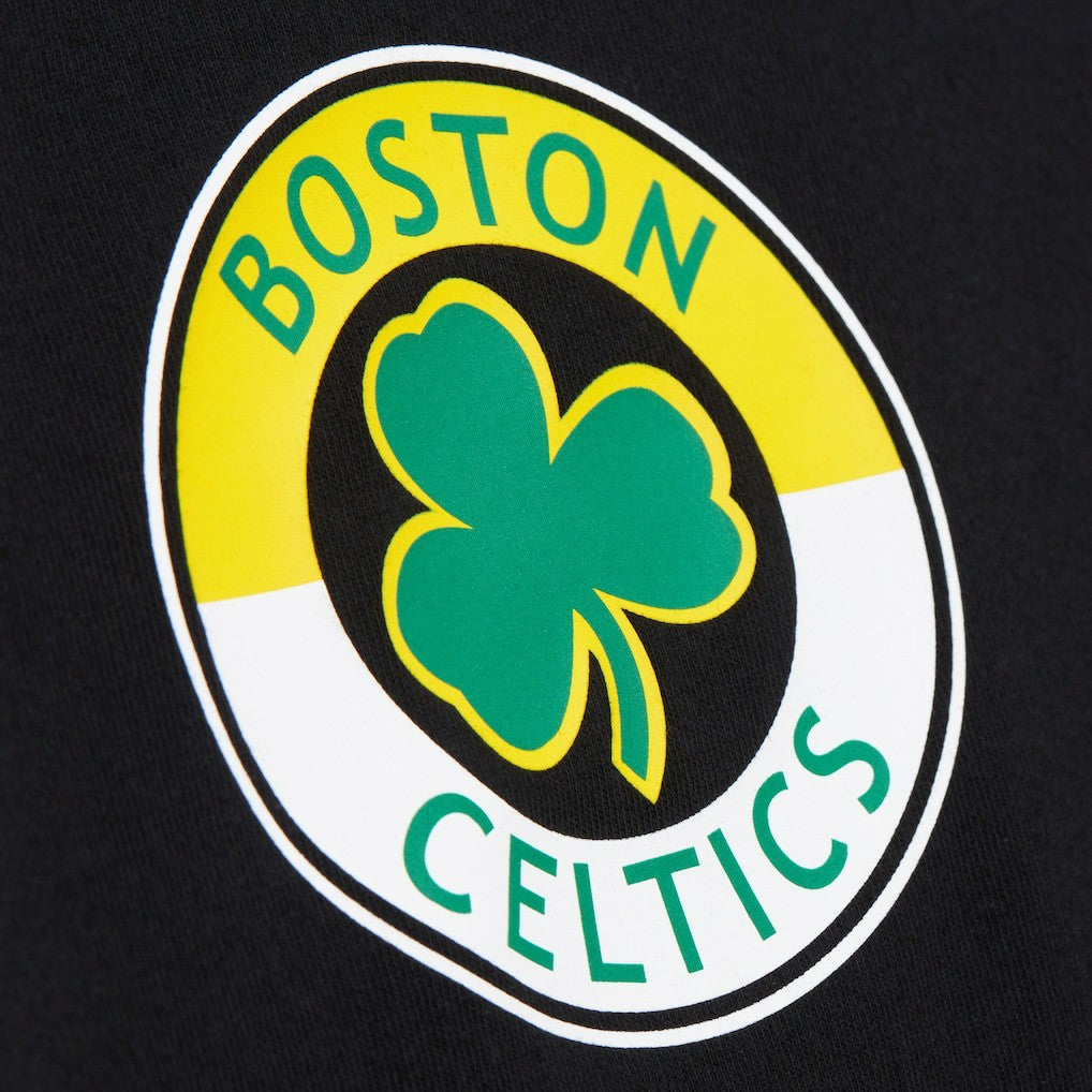 Black Boston Celtics Black Out Collection Vintage Premium T-Shirt | NBA