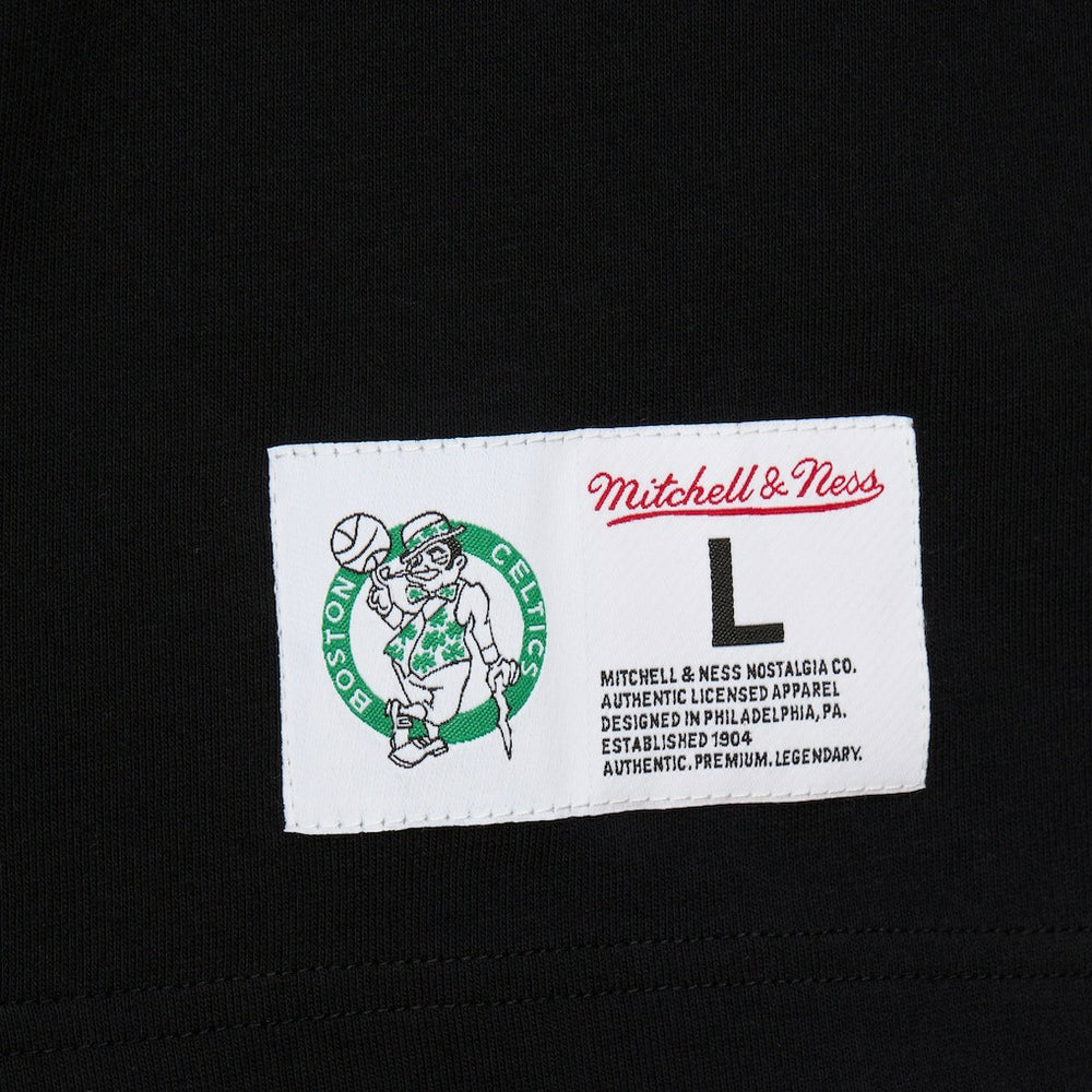 Black Boston Celtics Black Out Collection Vintage Premium T-Shirt | NBA