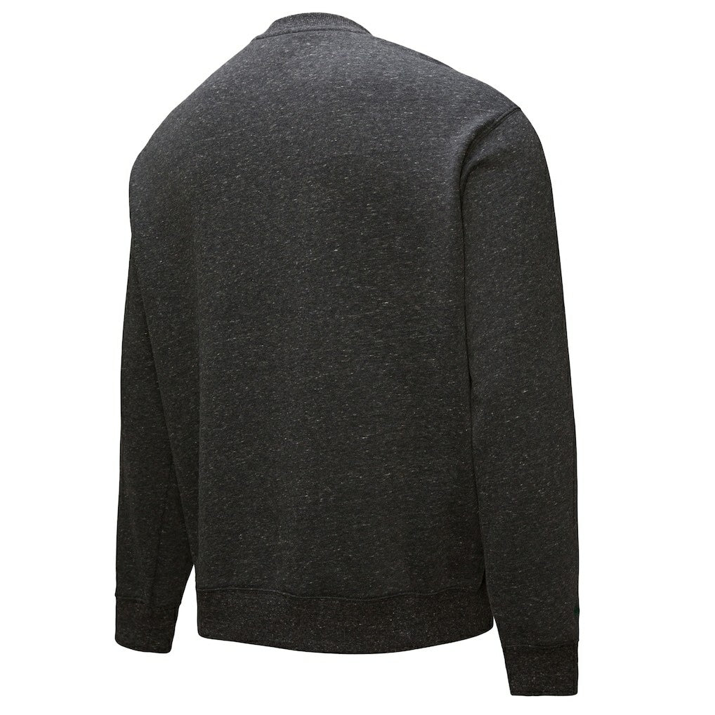 Black Boston Celtics Hardwood Classics Blackout Collection Snow Washed Pullover Sweatshirt | NBA