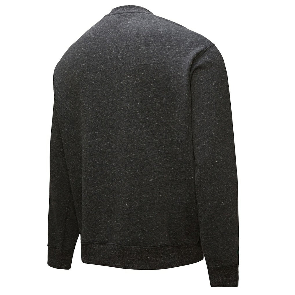 Black Boston Celtics Hardwood Classics Blackout Collection Snow Washed Pullover Sweatshirt | NBA