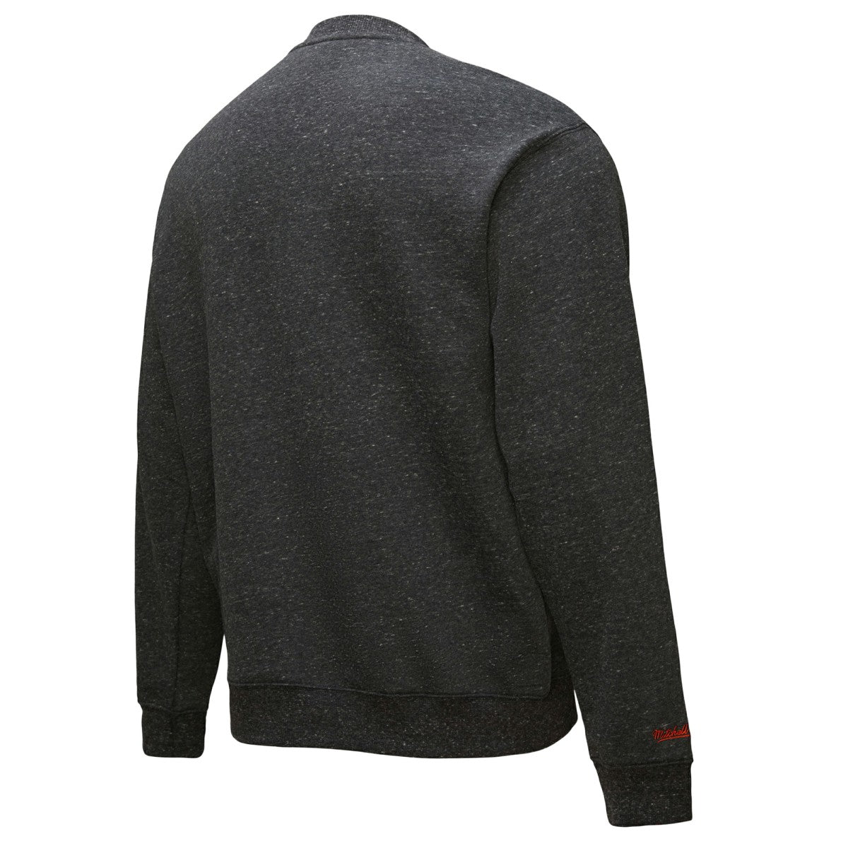 Black New York Knicks Hardwood Classics Blackout Collection Snow Washed Pullover Sweatshirt | NBA