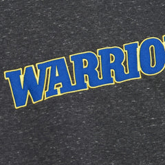 Black Golden State Warriors Black Out Collection Snow Washed Vintage Logo Pullover Sweatshirt sale | NBA