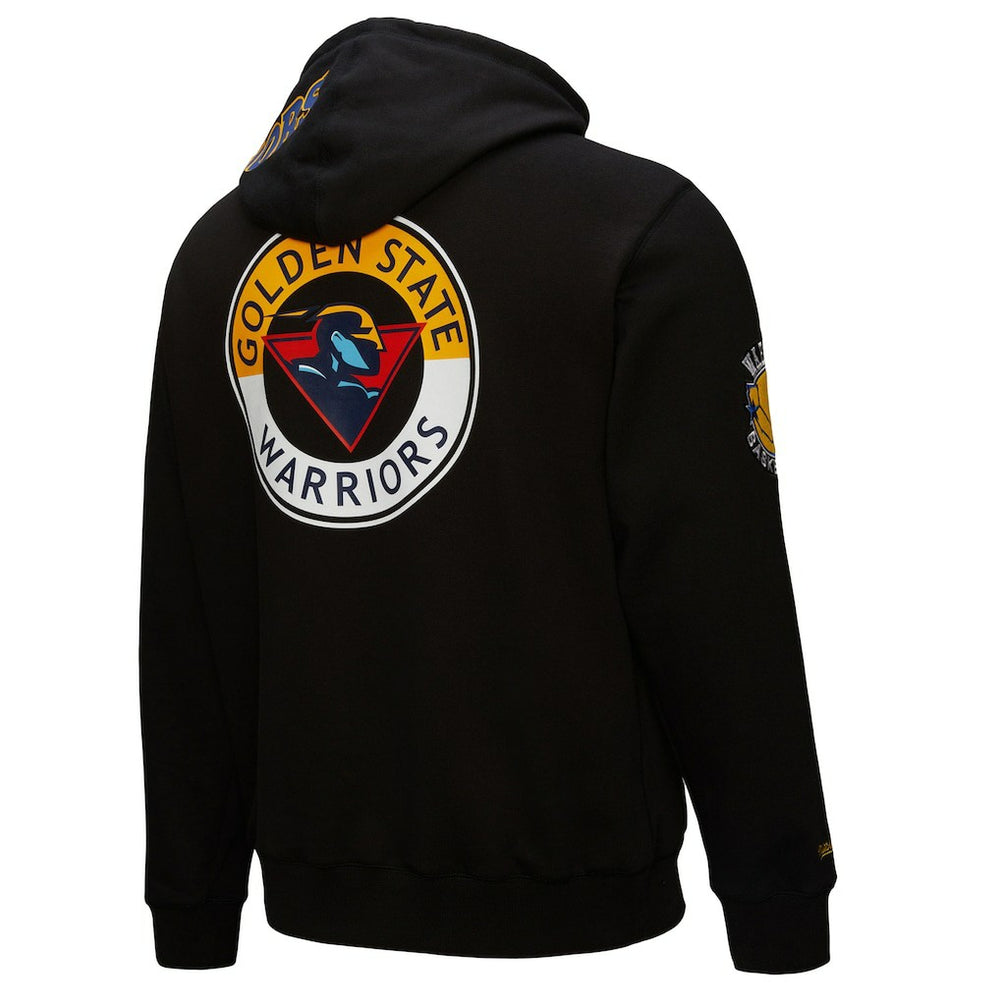 Black Golden State Warriors Hardwood Classics Blackout Collection Pullover Hoodie sale | NBA