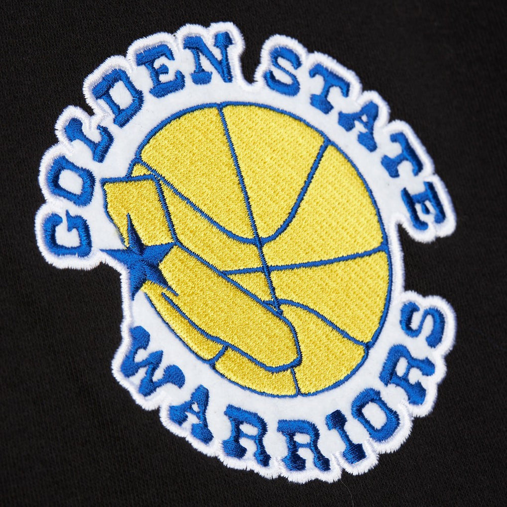 Black Golden State Warriors Hardwood Classics Blackout Collection Pullover Hoodie sale | NBA