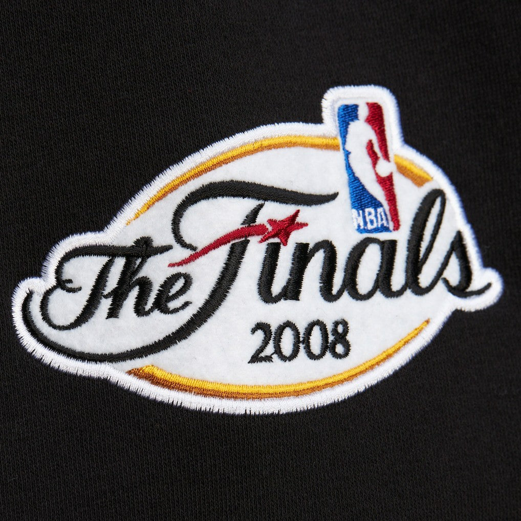Black Boston Celtics Hardwood Classics Blackout Collection Pullover Hoodie | NBA