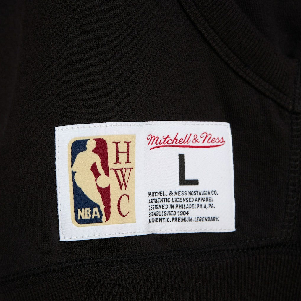 Black Boston Celtics Hardwood Classics Blackout Collection Pullover Hoodie | NBA