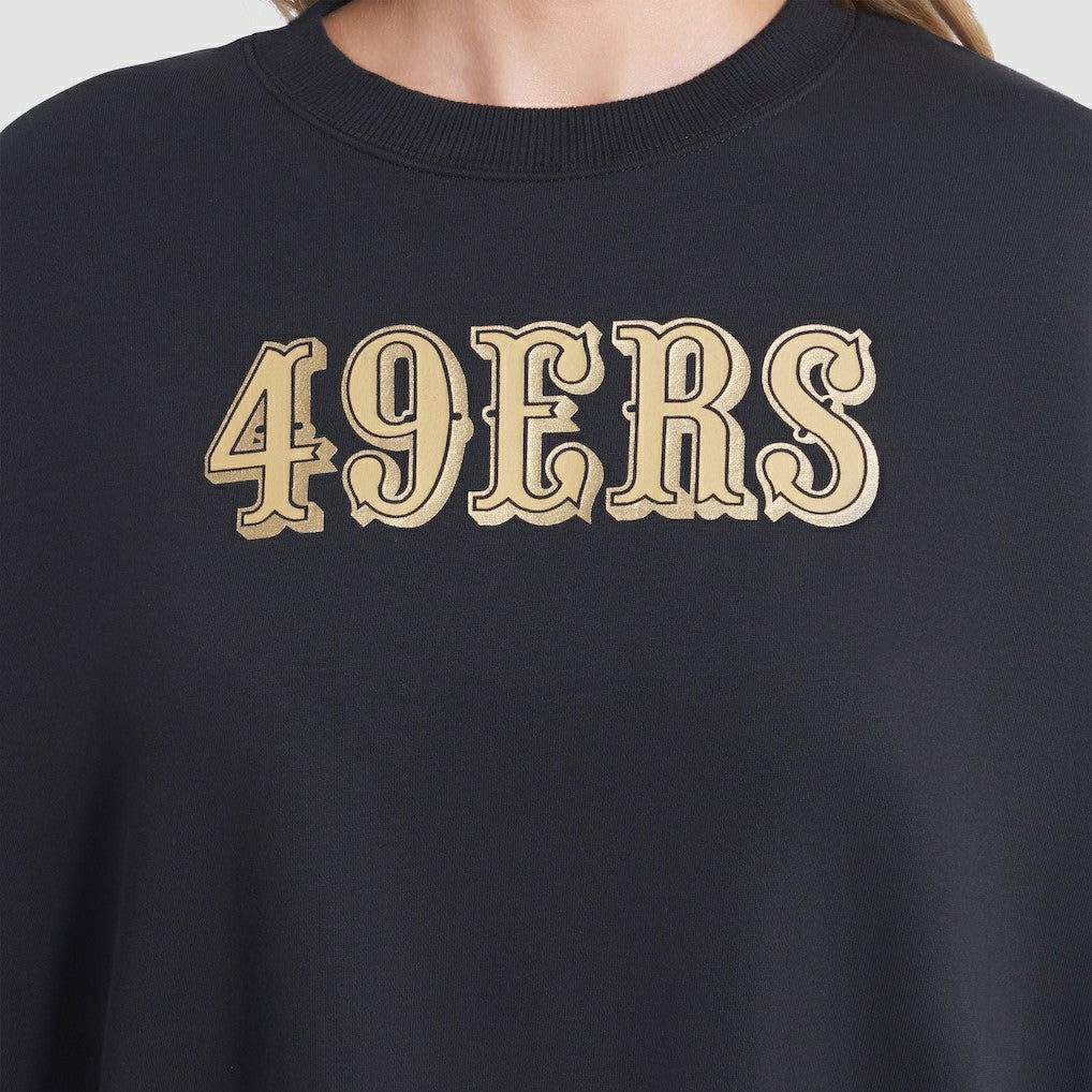 San Francisco 49ers Women's 2025 Rivalries Collection Oversized Phoenix Fleece Sweatshirt | NFL Online