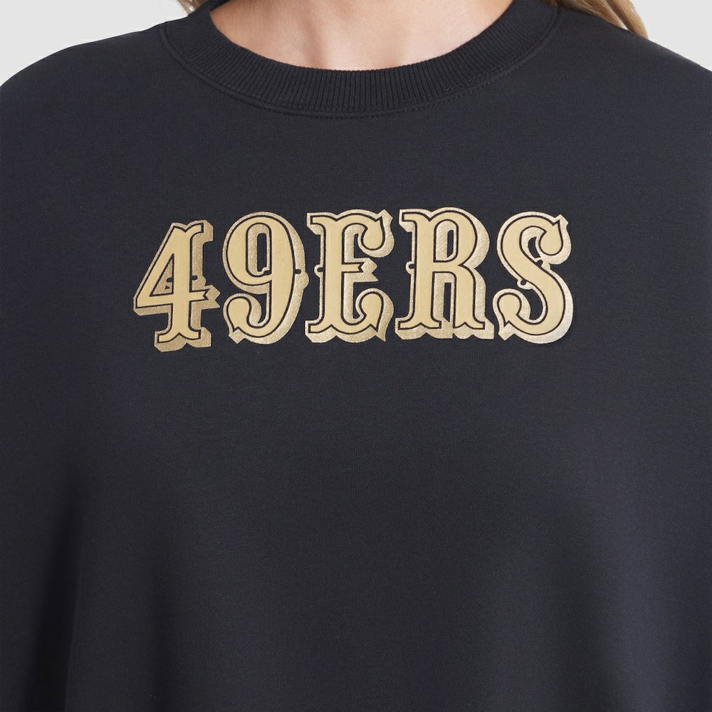 San Francisco 49ers Women's 2025 Rivalries Collection Oversized Phoenix Fleece Sweatshirt | NFL Online