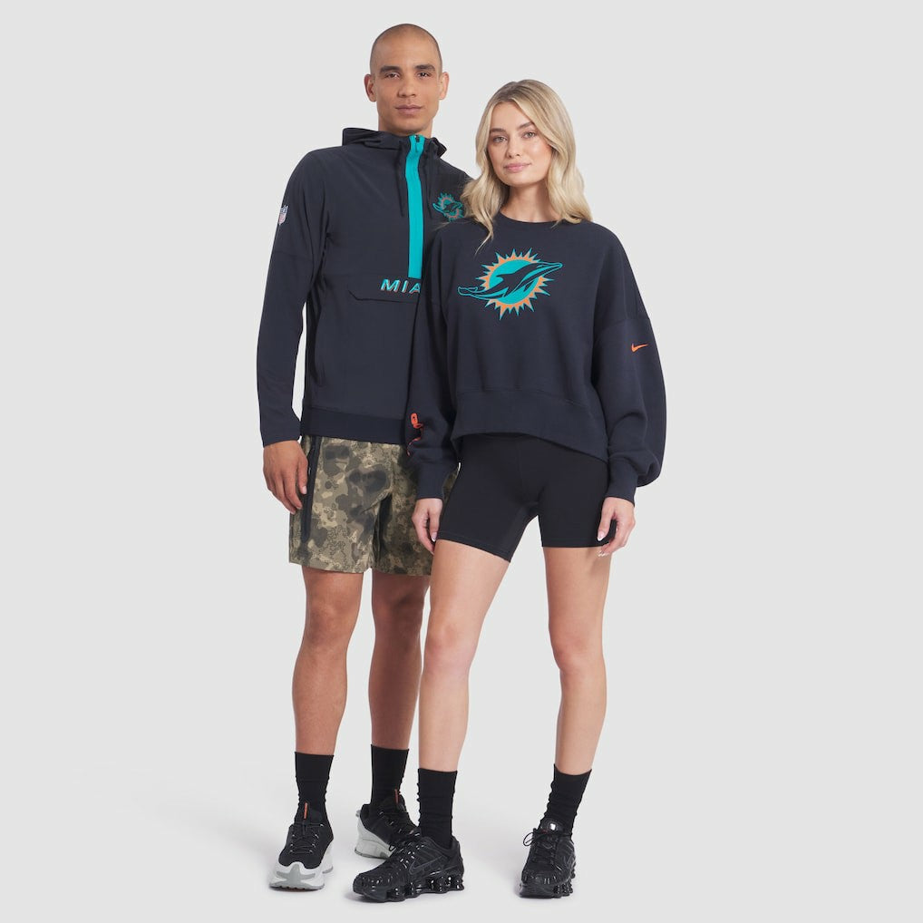 Miami Dolphins Women's 2025 Rivalries Collection Oversized Phoenix Fleece Sweatshirt | NFL On sale