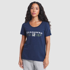 Seattle Seahawks Women's 2025 Rivalries Collection Slub Dri-FIT T-Shirt | NFL Online