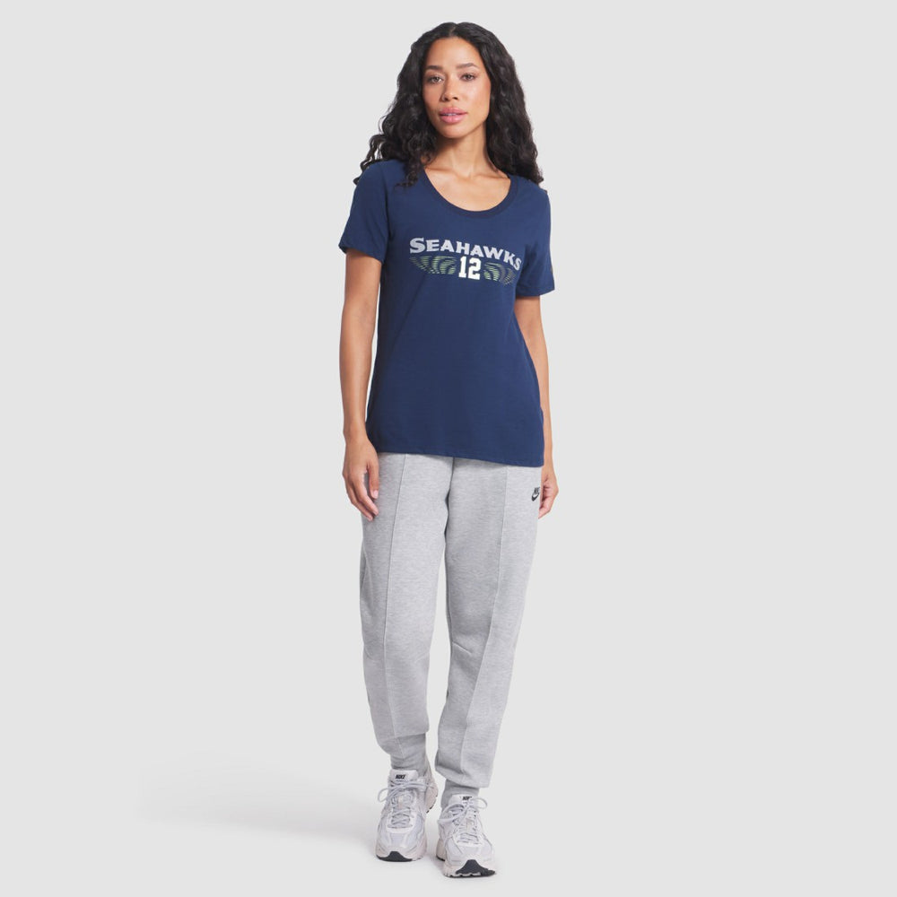 Seattle Seahawks Women's 2025 Rivalries Collection Slub Dri-FIT T-Shirt | NFL Online