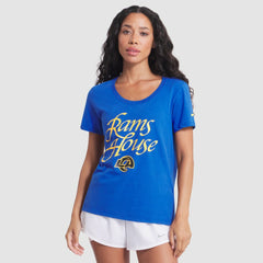Los Angeles Rams Women's 2025 Rivalries Collection Slub Dri-FIT T-Shirt | NFL Online