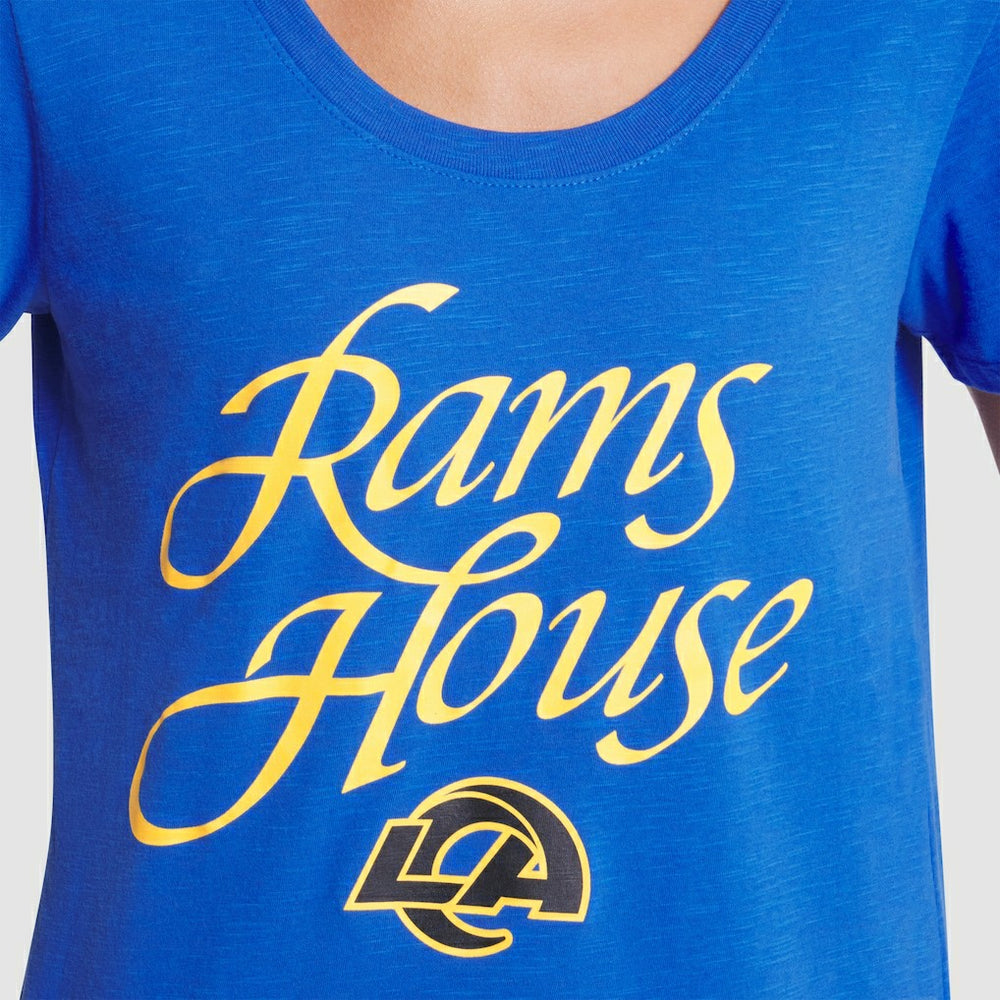 Los Angeles Rams Women's 2025 Rivalries Collection Slub Dri-FIT T-Shirt | NFL Online