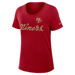 San Francisco 49ers Women's 2025 Rivalries Collection Slub Dri-FIT T-Shirt | NFL New