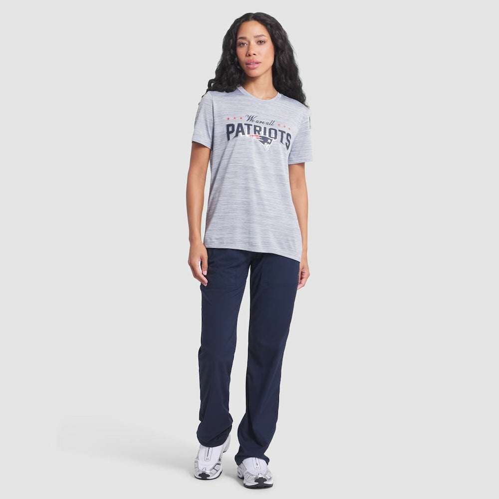 New England Patriots Women's 2025 Rivalries Collection Sideline Velocity Dri-FIT T-Shirt | NFL Online