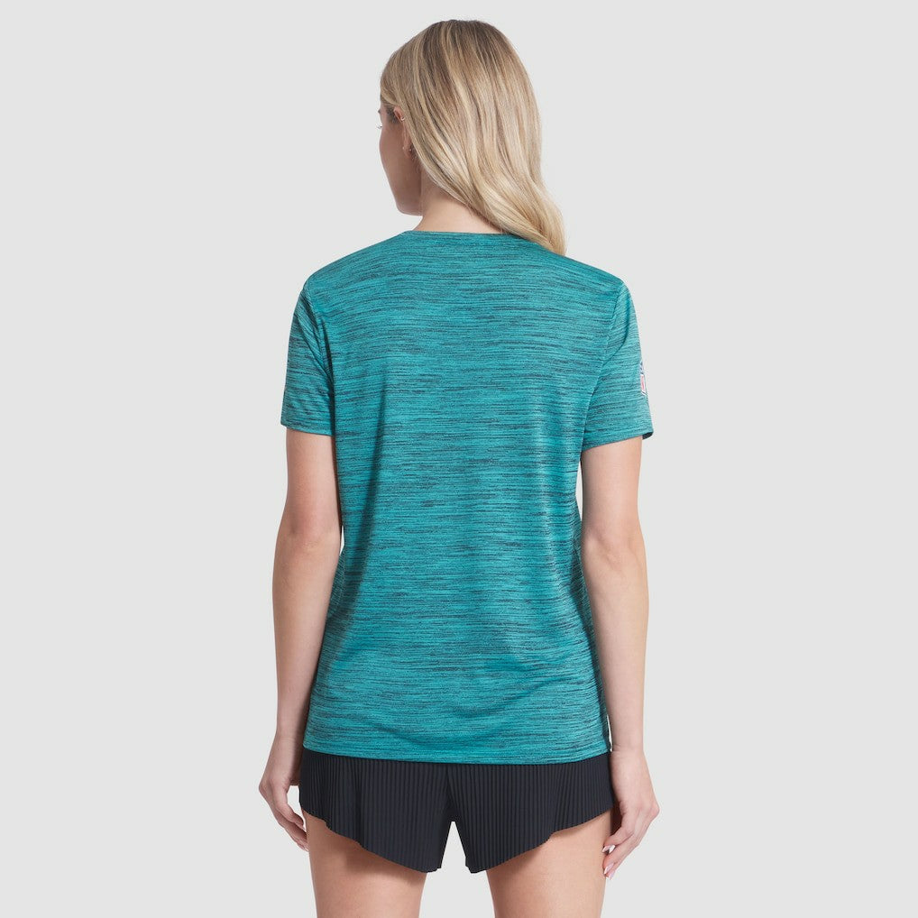 Miami Dolphins Women's 2025 Rivalries Collection Sideline Velocity Dri-FIT T-Shirt | NFL Near me