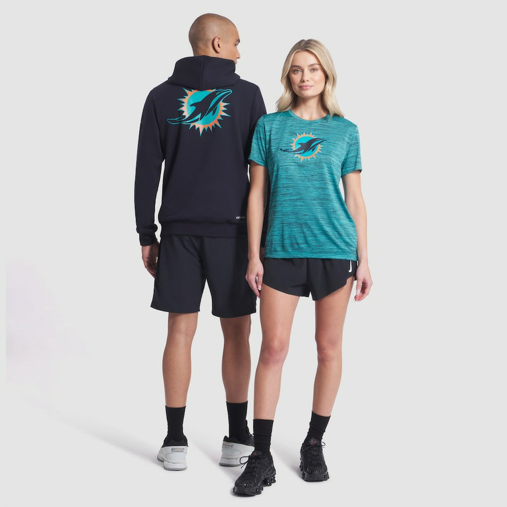 Miami Dolphins Women's 2025 Rivalries Collection Sideline Velocity Dri-FIT T-Shirt | NFL Near me