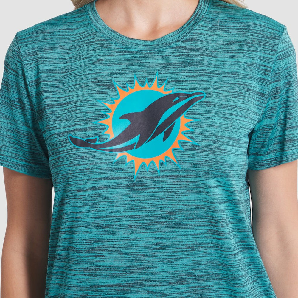 Miami Dolphins Women's 2025 Rivalries Collection Sideline Velocity Dri-FIT T-Shirt | NFL Near me