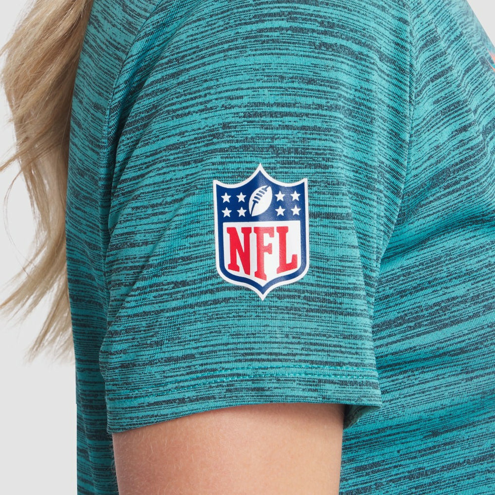 Miami Dolphins Women's 2025 Rivalries Collection Sideline Velocity Dri-FIT T-Shirt | NFL Near me