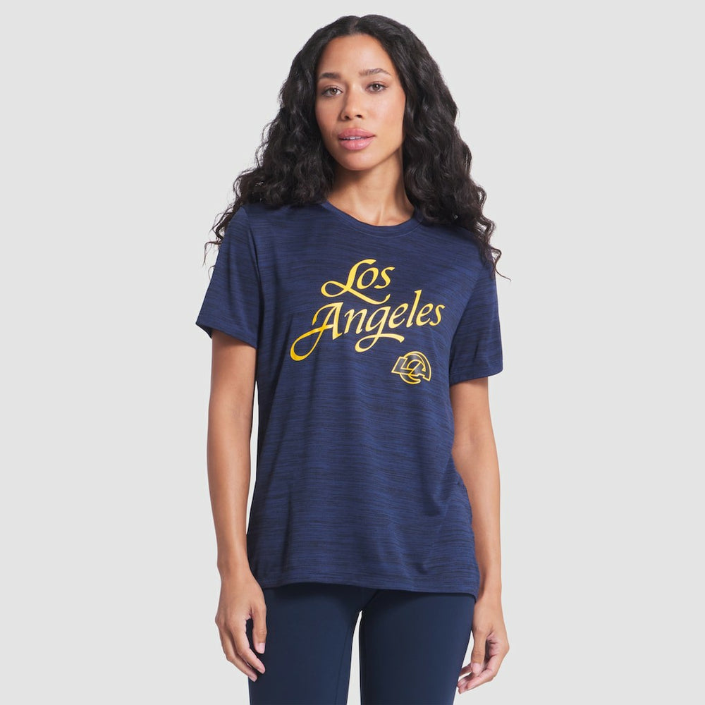 Los Angeles Rams Women's 2025 Rivalries Collection Sideline Velocity Dri-FIT T-Shirt | NFL Discount