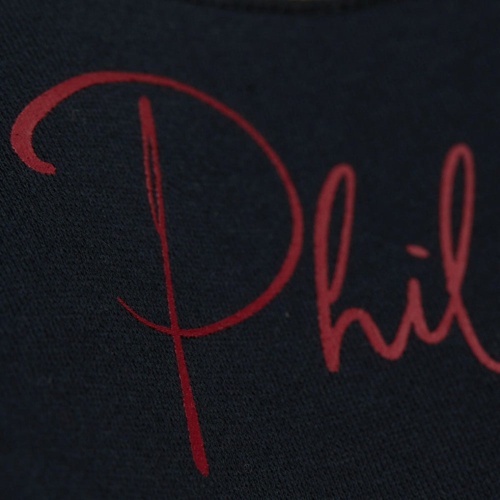 Philadelphia Phillies Mitchell & Ness Women's Cooperstown Collection Blocked Fleece Pullover Sweatshirt- Burgundy/Black - MLB Pullover