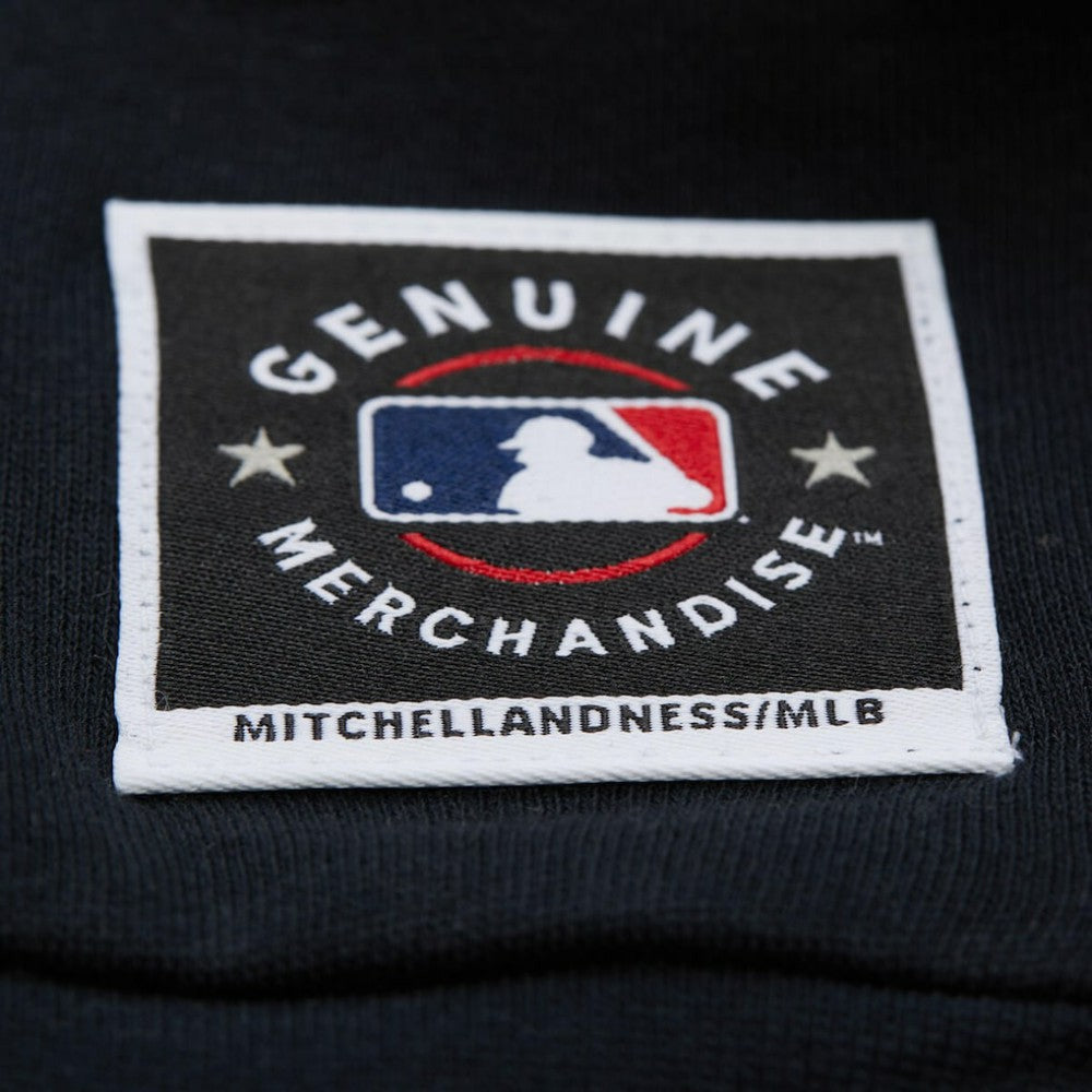 Milwaukee Brewers Mitchell & Ness Women's Cooperstown Collection Blocked Fleece Pullover Sweatshirt- Gray/Black - MLB Pullover