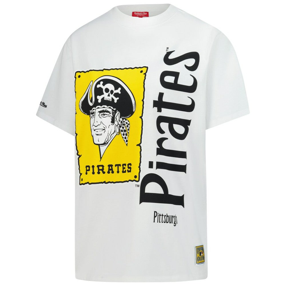 Pittsburgh Pirates Mitchell & Ness Women's Cooperstown Collection Boyfriend T-Shirt - MLB T-shirts