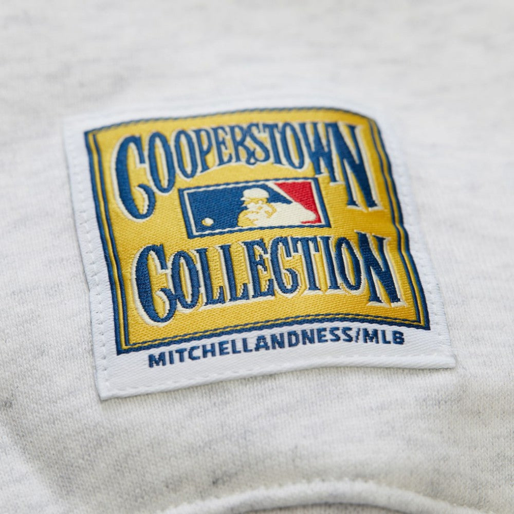 Boston Red Sox Mitchell & Ness Women's Cropped Toggle Pullover Sweatshirt - MLB Pullover